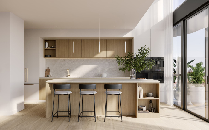 Treehouse Apartment Kitchen